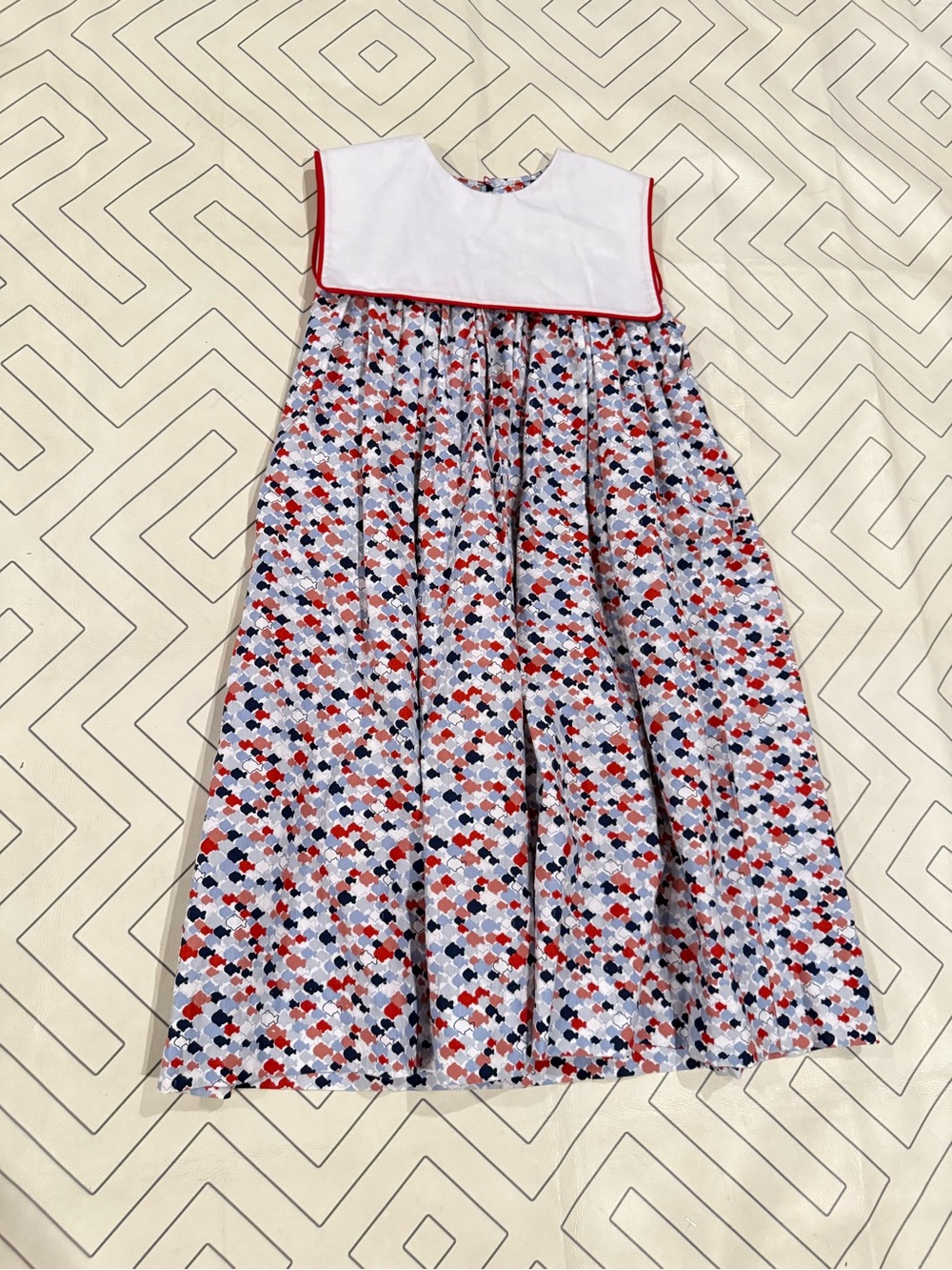 Remember Nguyen Fish Pattern Dress